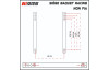 RRS Racing schwarzer Schalensitz + Befestigungen & Schiene RRS Racing schwarzer Schalensitz + Befestigungen & Schiene